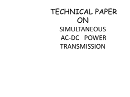 AC-DC Power Transmision
