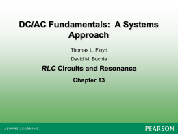 DC/AC Fundamentals: A Systems Approach