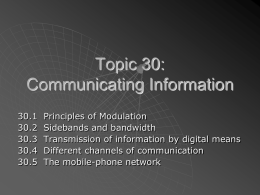 Ch 20C – Communicating Information