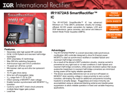 IR11672AS SmartRectifier™ IC