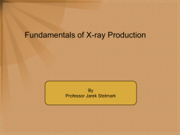 1. Fundamentals of X