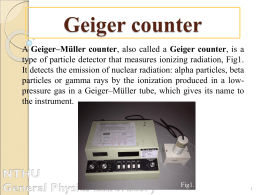 Geiger counter