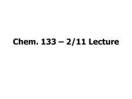 2/11 Lecture Notes