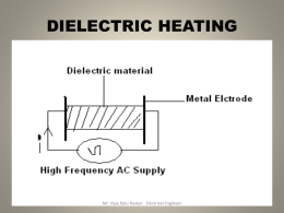 Advantages of Dielectric heating
