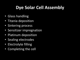 how to make a solar cell