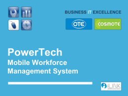 PowerTech Mobile Workforce Management System