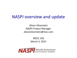 NASPI update JSIS 030215