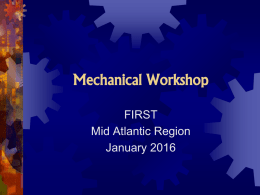 Mechanical Workshop - Mid