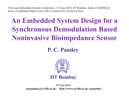 VLSI and Embedded Systems Conference, 5-9 Jan 2014 - EE-IITB