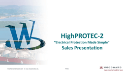 HighPROTEC-2 Sales Presentation v02