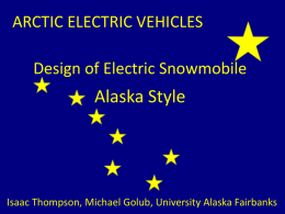 Slide 1 - University of Alaska System
