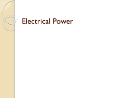 10. Electrical powerx - E