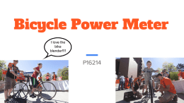 Bicycle Power Meter
