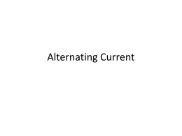 Alternating Current - The Place Programme
