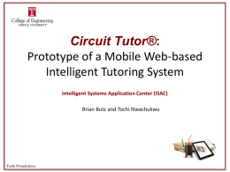 A Mobile Intelligent Tutor for Circuit Theory