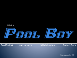 Pool Boy - UCF EECS