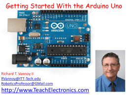 Arduino Uno - Teach Electronics
