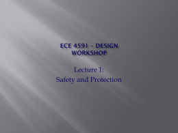 ECE 4591 * Design Workshop