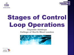 Simulating Control System Operations