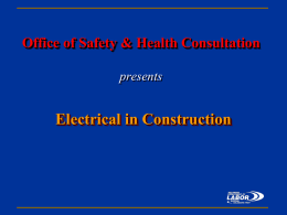 Electrical in Construction
