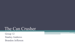 The Can Crusher