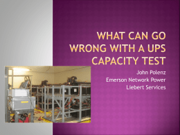 What can go wrong with a capacity test