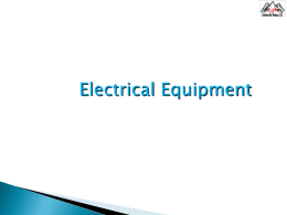 Section 19 Electrical Equipment