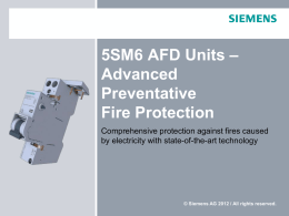 5SM6 AFD Units