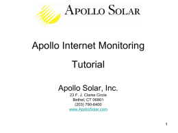 - Apollo Solar
