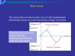 sine waves - benchmark