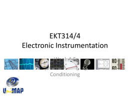 EKT314/4 Electronic Instrumentation