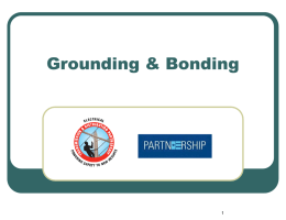 PowerPoint Training - Q1-2016 - Grounding and Bonding