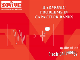 rtfx harmonic problems in capacitor banks