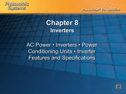 Chapter #8 Power Point