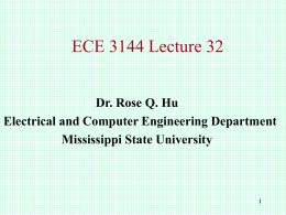 ECE 3144 Lecture 4
