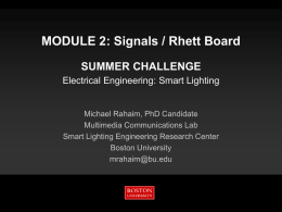 MODULE 2 Rhett Board.. - Multimedia Communications Laboratory