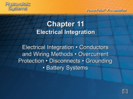Chapter 11—Electrical Integration