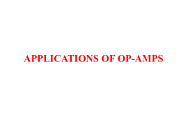 5.Op-Amp Applications CW Nonlinear applications7