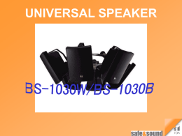 universal speaker