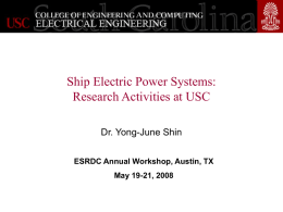 Electric Ship Integrated Power System Architecture Analysis