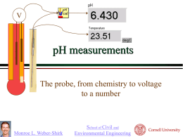 pH measurements - Cornell Engineering