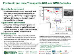 Ion and Electron Transport in NCA and NMC Cathodes