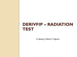 DerivFIP * radiation test