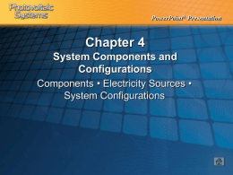 Chapter 4 — System Components and Configurations