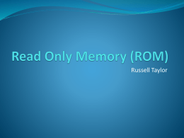 Read Only Memory (ROM) - ncdigitalmedia-computer