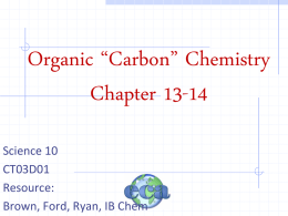 Organic Chemistry PowerPoint