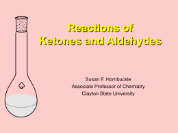 Reactions of Aldehydes and Ketones Flow Chart and Examples