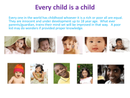 Every child is a child