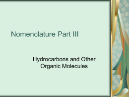 Hydrocarbons - Haiku for Ignatius