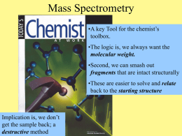 Mass Spectrometry and Organic
